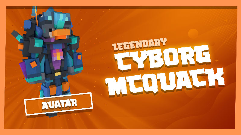 Cyborg McQuack Avatar Key Art