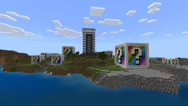 Rainbow Block World by Fall Studios (Minecraft Marketplace Map ...