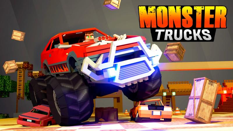 Monster Trucks In Minecraft Marketplace Minecraft