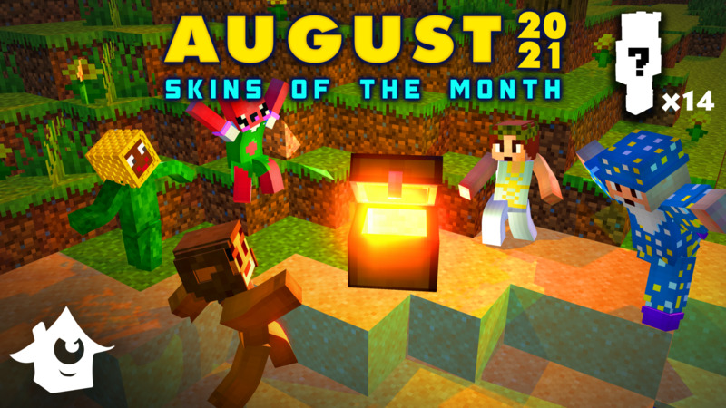 Skins of the Month August Key Art