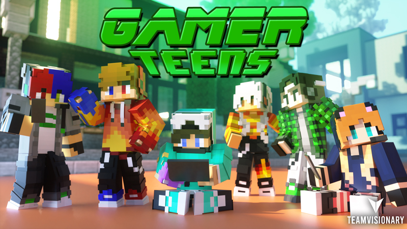 Gamer Teens by Team Visionary (Minecraft Skin Pack) - Minecraft ...
