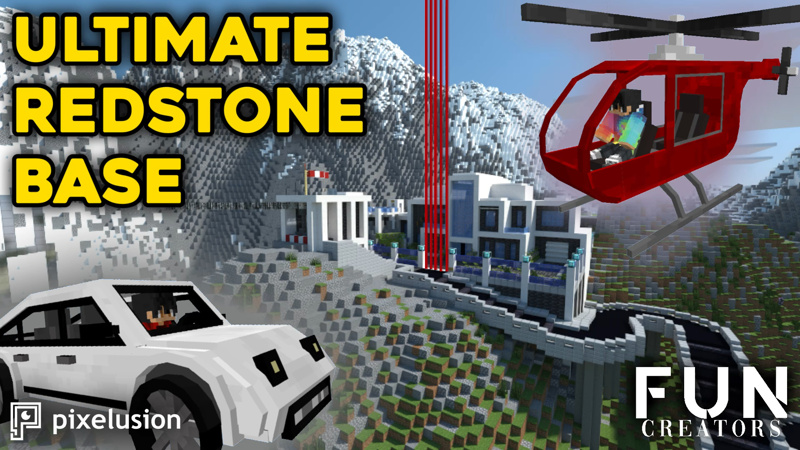 Ultimate Redstone Base Key Art