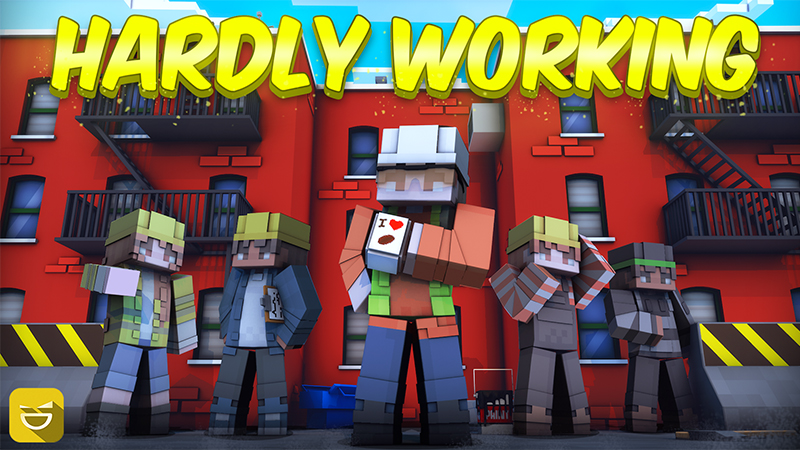 Hardly Working Key Art