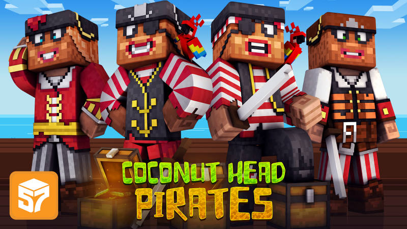 Coconut Head Pirates Key Art