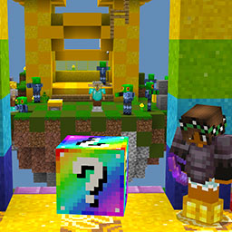 Crazy Lucky Block Bed Wars Pack Icon