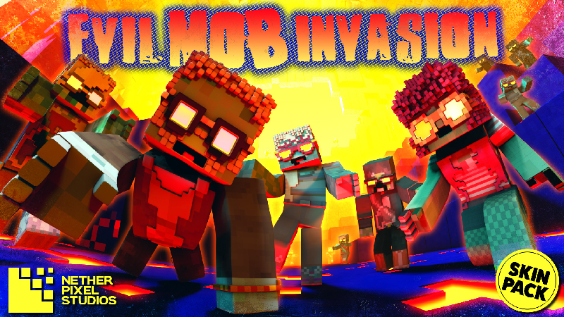 Evil Mob Invasion Key Art