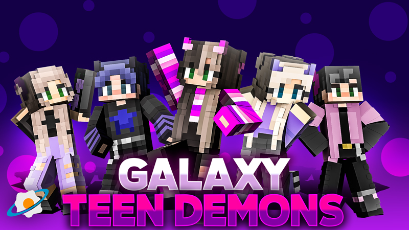 Galaxy Teen Demons by NovaEGG (Minecraft Skin Pack) - Minecraft ...