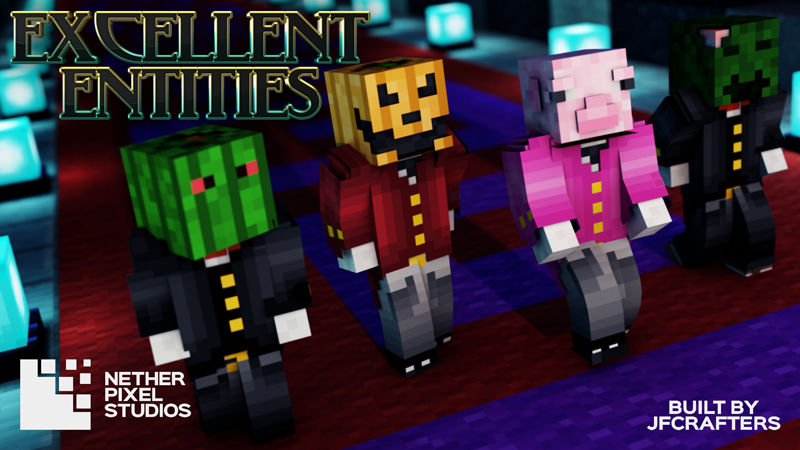 Excellent Entities Skin Pack Key Art