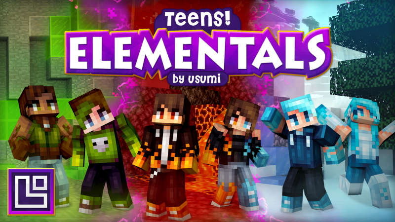 Teens! Elementals Key Art