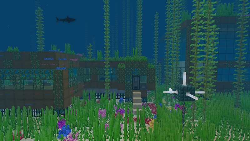 Underwater Base by Lifeboat
