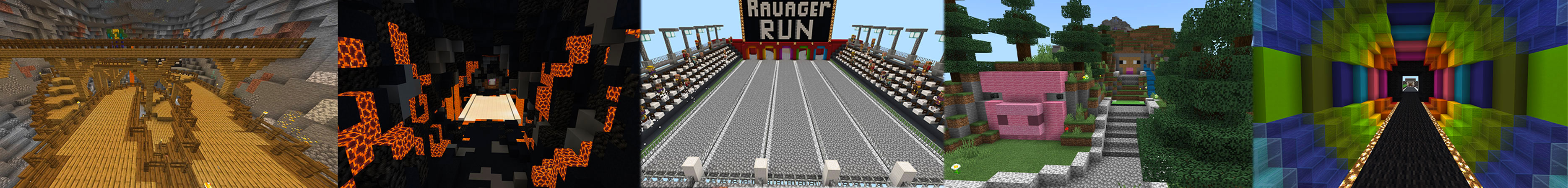 Minecon Live: Rush Race! Panorama