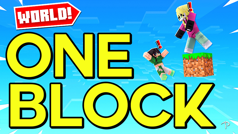 ONE BLOCK WORLD! Key Art