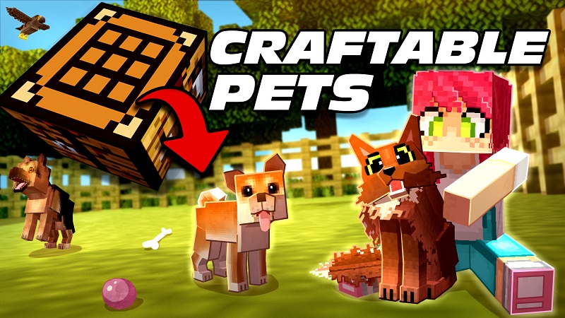 Craftable Pets by Lifeboat - Minecraft Marketplace