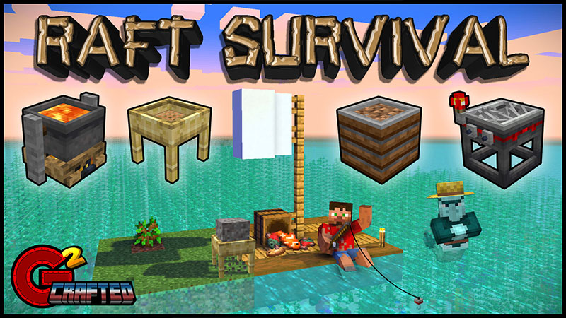 Raft Survival Key Art