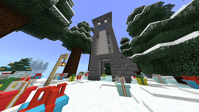 Winter SkyBlock Lucky Present by The Lucky Petals