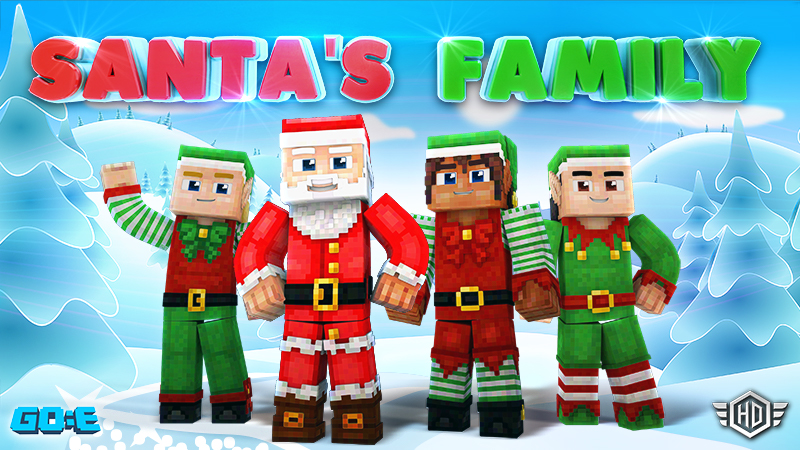 Santa's Family Key Art