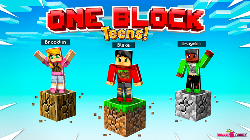 One Block Teens! Key Art