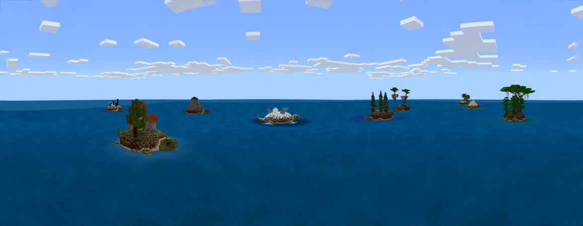 Turtle Islands Panorama