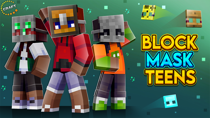 Block Mask Teens Key Art