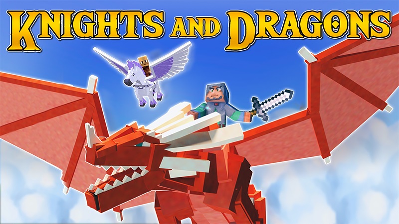 Knights and Dragons Key Art