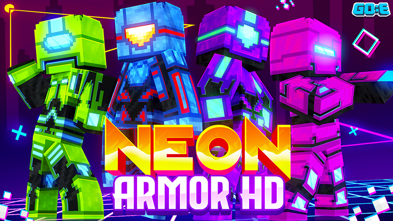 Neon Armor Hd By Goe Craft Minecraft Skin Pack Minecraft