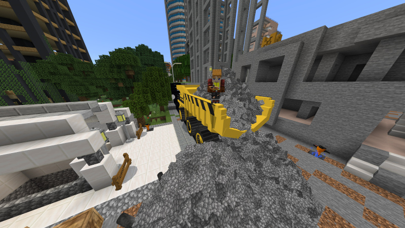 Craftable Construction Trucks by Lifeboat