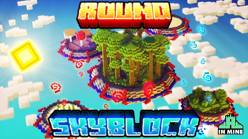 Round Skyblock Key Art