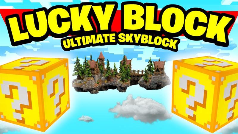 Lucky Block Ultimate Skyblock In Minecraft Marketplace Minecraft