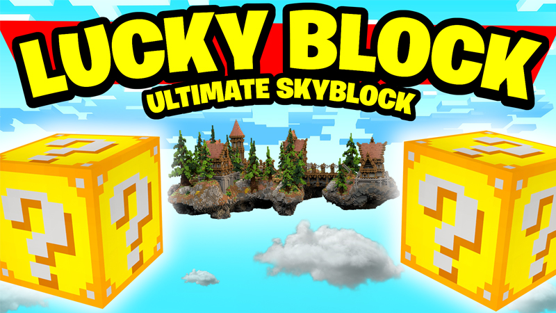 LUCKY BLOCK: ULTIMATE SKYBLOCK Key Art