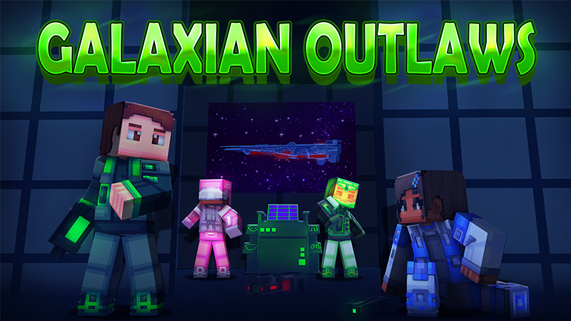 Galaxian Outlaws Key Art