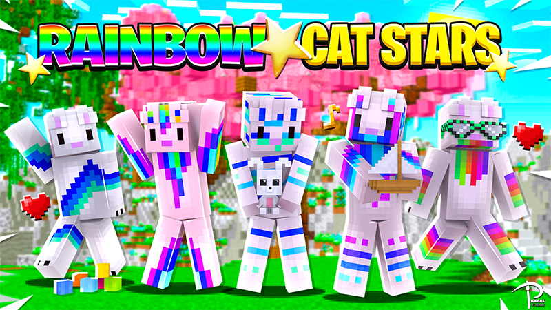 Rainbow Cat Stars Key Art