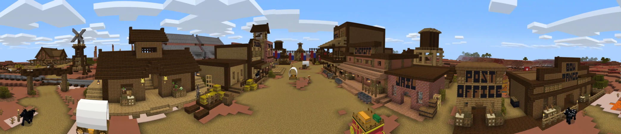 Old Town Road Panorama