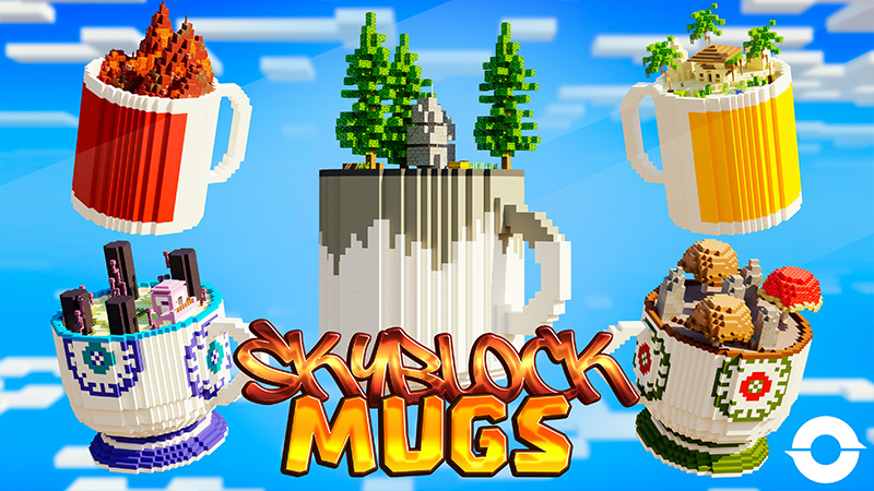 Skyblock Mugs Key Art