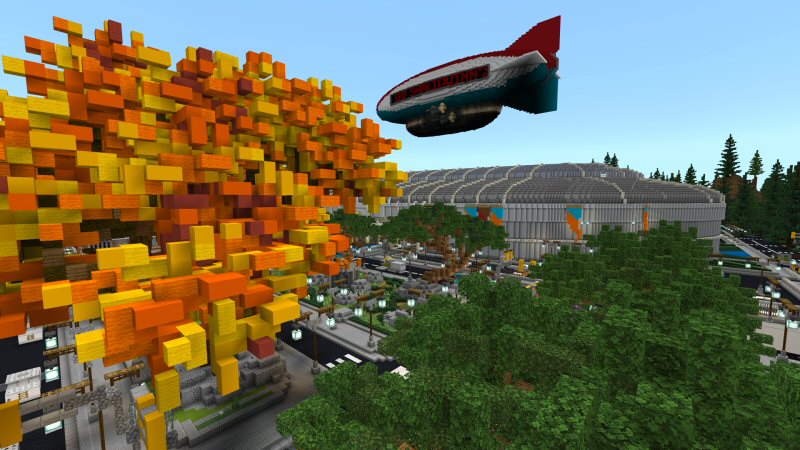 Stadium City In Minecraft Marketplace Minecraft