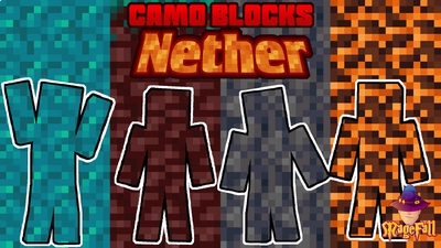 Camo Blocks Nether on the Minecraft Marketplace by Magefall Camo Blocks Nether on the Minecraft Marketplace by Magefall