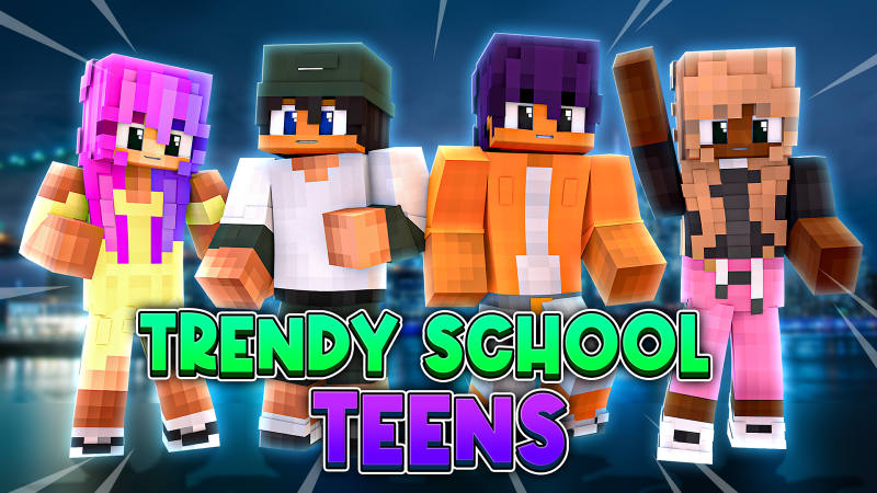 Trendy School Teens Key Art