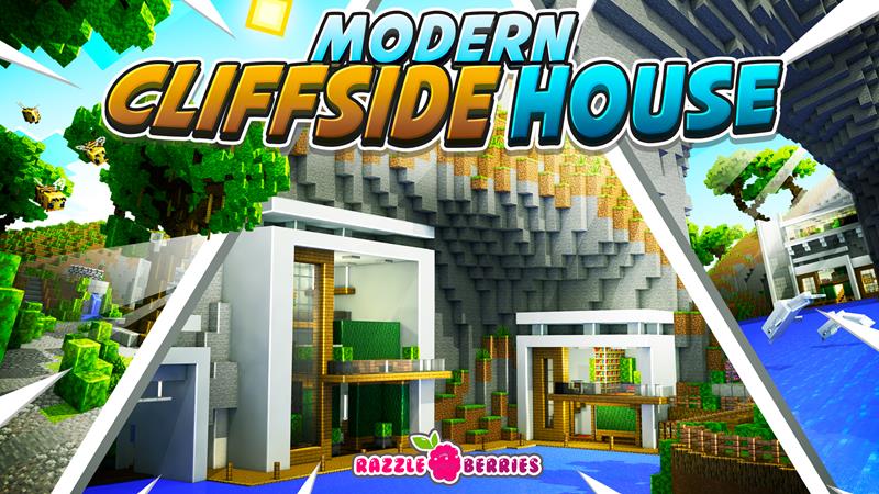 Modern Cliffside House Key Art