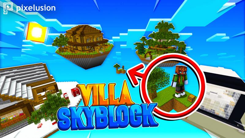 Villa Skyblock Key Art