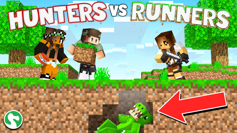 Hunters VS Runners Key Art