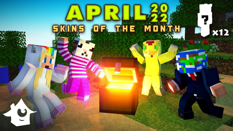 Skins of the Month - April 22 Key Art