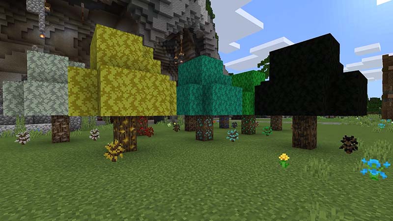 Tree Ores by Volcano