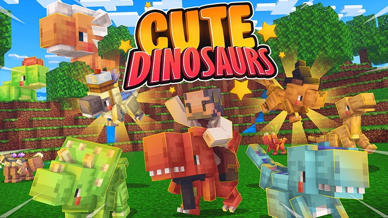 Cute Dinosaurs Key Art