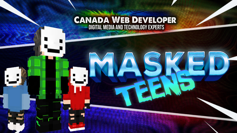 MASKED TEENS Key Art