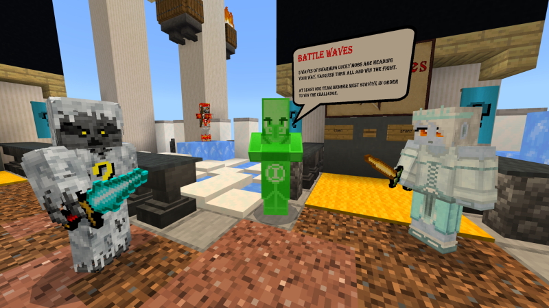 Lucky Mobs - Battle Arena by GoE-Craft