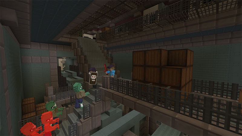 Zombie Siege Metro by Dig Down Studios (Minecraft Marketplace Map ...