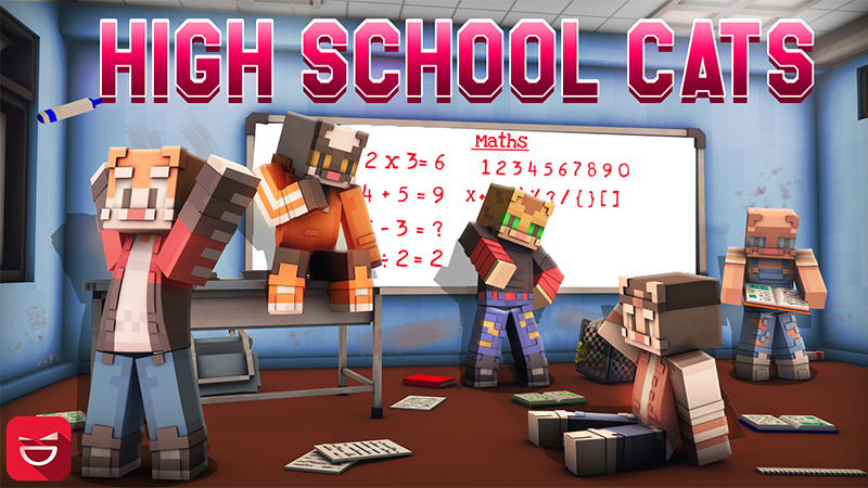 High School Cats Key Art