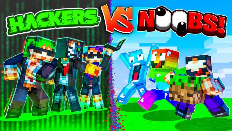 Hackers Vs Noobs! Key Art