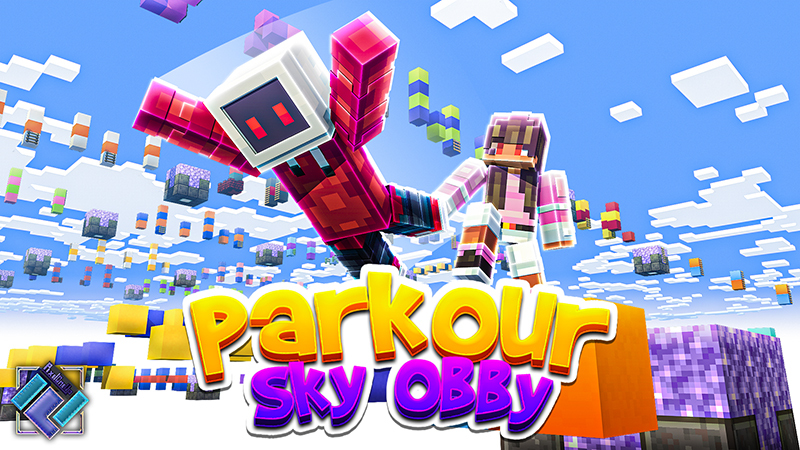 Parkour Sky Obby Key Art