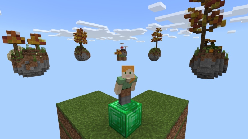 Autumn One Block Screenshot #1