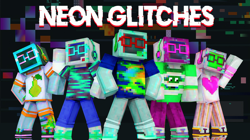 Neon Glitches Key Art